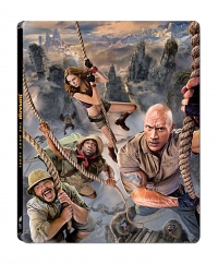 [Blu-ray] 쥬만지: 넥스트 레벨 BD(1Disc) 스틸북 한정판