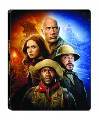 [Blu-ray] 쥬만지: 새로운 세계 + 넥스트 레벨 4K UHD(2Disc) 스틸북 한정판
