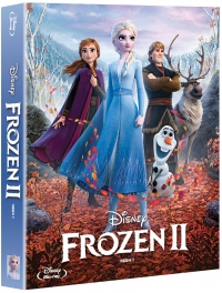 [Blu-ray] 겨울왕국 2 풀슬립 스틸북(2Disc: BD + OST CD) 한정판