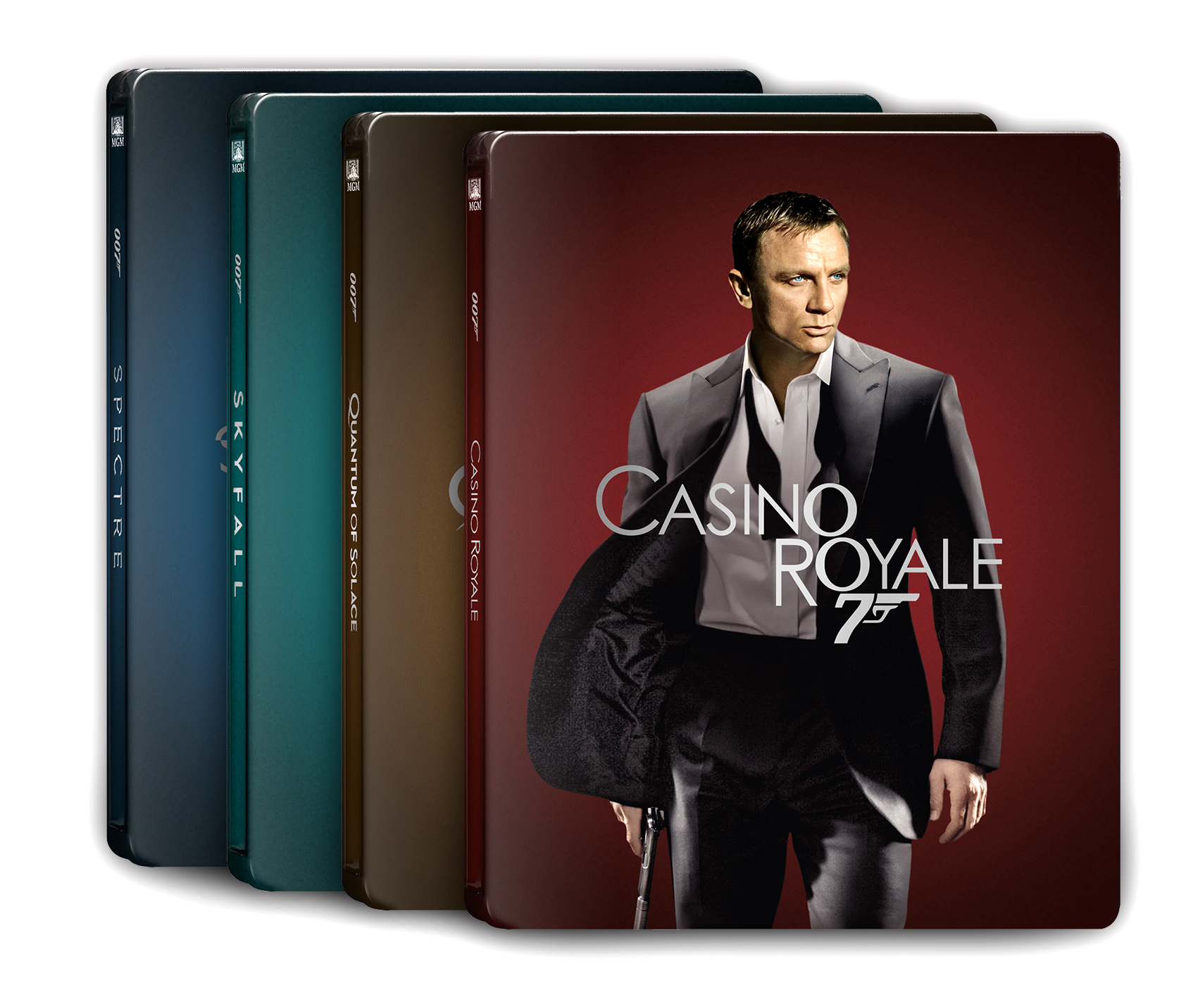 [Blu-ray] 다니엘 크레이그 007 4K 스틸북 한정판 4종 