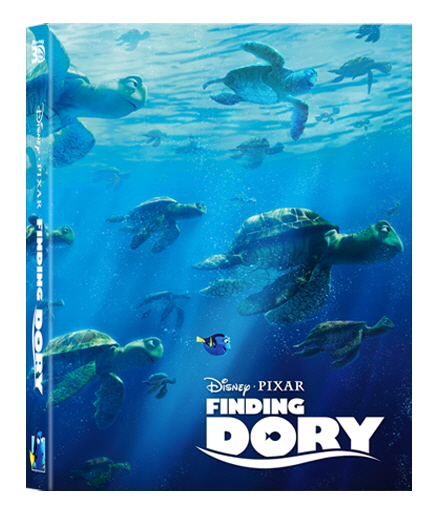 [Blu-ray]  도리를 찾아서 풀슬립(3Disc: 3D+ BD+Bonus BD) 스틸북한정판
