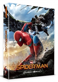 [Blu-ray] 스파이더맨 : 홈커밍 A1 풀슬립 4K 스틸북(3Disc: 4K UHD+3D+2D) 한정판