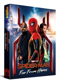 [Blu-ray] 스파이더맨 : 파 프롬 홈 B1 렌티큘러 풀슬립 4K(3disc: 4K UHD+3D+2D) 스틸북 한정판(Exclusive No.19)