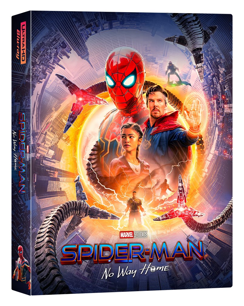 [Blu-ray] 스파이더맨 : 노 웨이 홈 B1 렌티큘러 풀슬립 4K(2disc: 4K UHD+2D)스틸북 한정판(Exclusive 20)