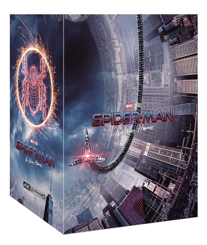 [Blu-ray] 스파이더맨 : 노 웨이 홈 One Click Box 4K(8DISC:4K UHD+2D) 스틸북 한정판(Exclusive 20)